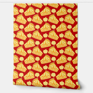 Papier Peint Motif à tarte à la pomme