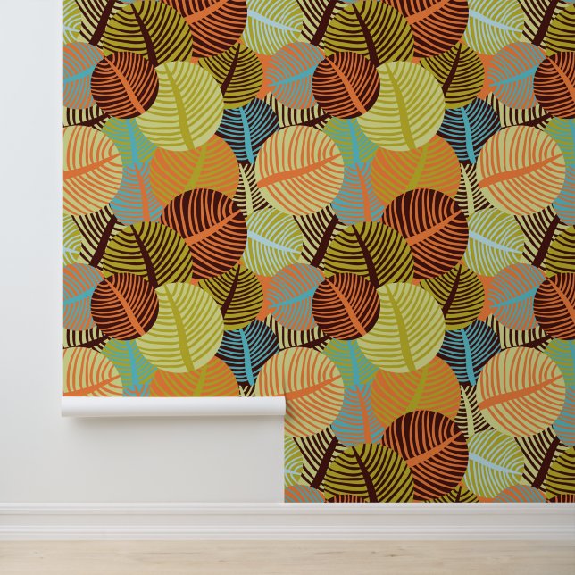 Papier Peint motif Abstrait (Application)