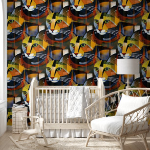 Papier Peint Motif animal cool - Cute Cats 2
