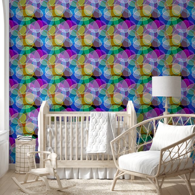 Papier Peint Motif brillant (Enfants)