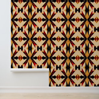 Papier Peint motif carrelé cool Sud-Ouest