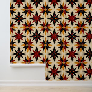 Papier Peint motif carrelé cool Sud-Ouest