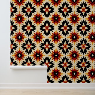 Papier Peint motif carrelé cool Sud-Ouest