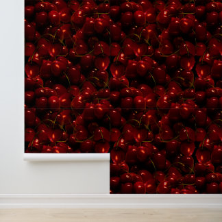 Papier Peint Motif cerises