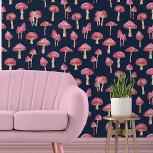 Papier Peint Motif champignon