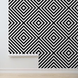 Papier Peint Motif Chevron Abstrait moderne
