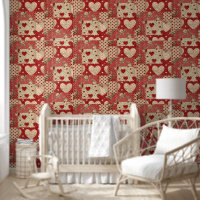 Motif Chic Red Patchwork