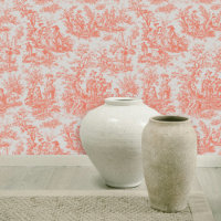 Motif Classique Orange Chic Vintage