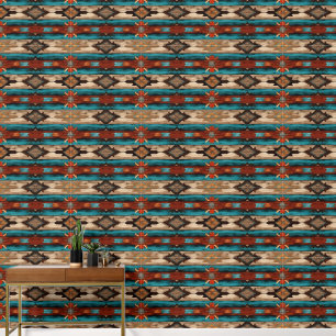 Papier Peint motif cool en faux bois