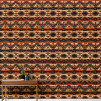 Papier Peint motif cool en faux bois