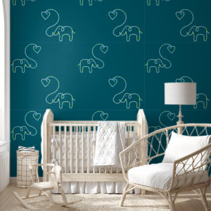 Papier Peint Motif d'animal cool - Éléphant 4