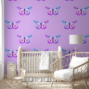 Papier Peint Motif d'animal cool - Papillon 1b