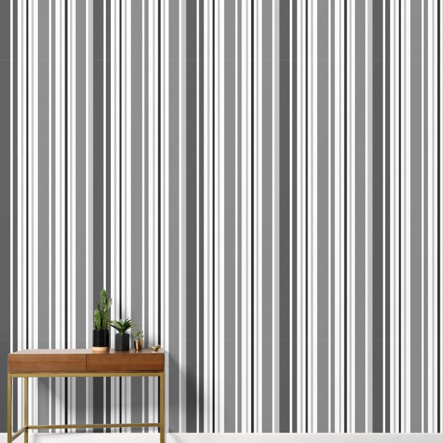 Papier Peint Motif de bandes (Couloir)