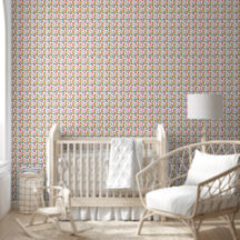 Motif de bébé souriant et de jouets de dessin anim