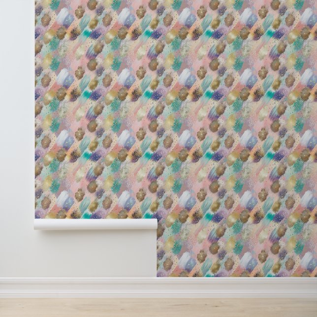 Papier Peint Motif de brosse diagonale dynamique (Application)