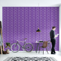 Motif de camouflage violet vibrant
