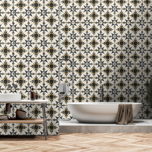 Papier Peint Motif de carrelage lumineux et élégant