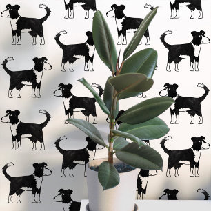 Papier Peint Motif de chien Border Collie gallois