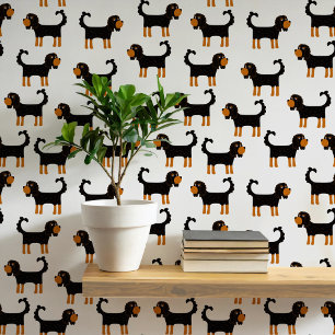 Papier Peint Motif de chien espagnol