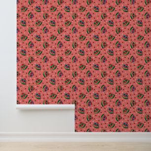 Papier Peint Motif de dessin de pastèque