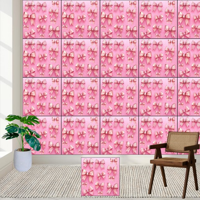 Papier Peint Motif de fenêtres en aquarelle rose (Créateur téléchargé)