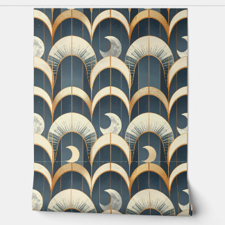 Papier Peint Motif de l'arche dorée céleste