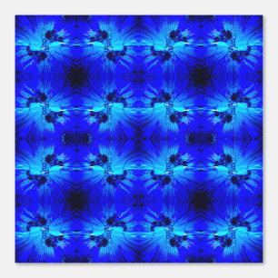 Papier Peint Motif de lumière Turquoise bleue de la marine Abst