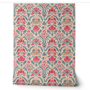 Papier Peint Motif de médaillon floral