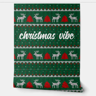 papier peint motif de noël pour noël veille