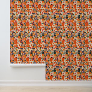 Papier Peint Motif de paysage urbain amusant