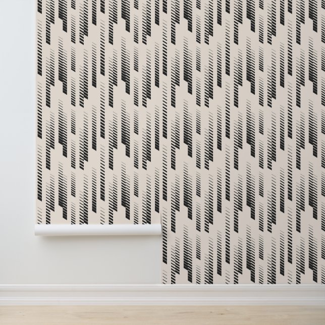 Papier Peint Motif de pluie moderne (Application)