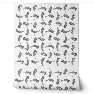 Papier Peint motif de reptiles Aliens