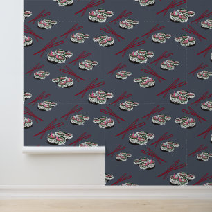 Papier Peint Motif de sushi
