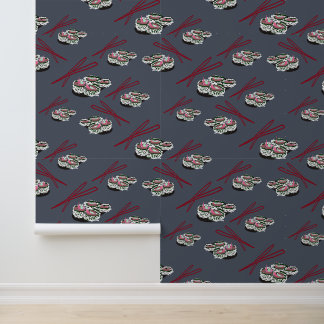 Papier Peint Motif de sushi