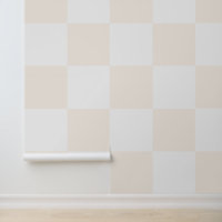 Motif de tableau blanc et crème simple et moderne