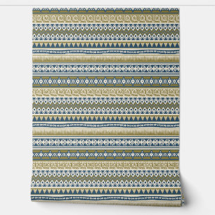 Papier Peint Motif de Tribal Aztec