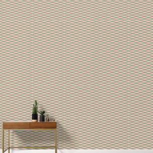 Papier Peint Motif d'épine-épine géométrique abstrait rétro.