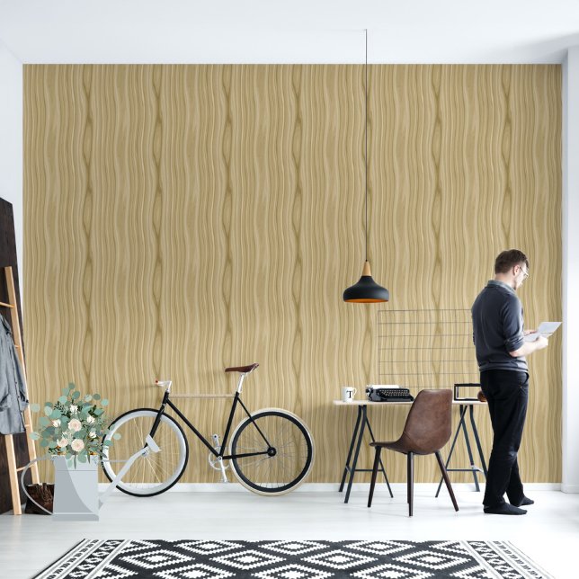 Papier Peint Motif en bois clair moyen rustique (Créateur téléchargé)