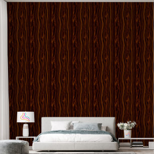 Papier Peint Motif en bois foncé rustique