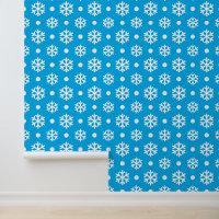 Motif en carrelage bleu festif