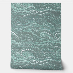 Papier Peint Motif en marbre en acier Abstrait moderne