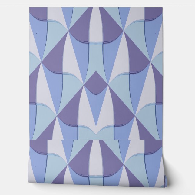 Papier Peint motif en mosaïque (Déroulement)