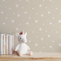 Motif étoilé Chambre enfant Boho rêveuse Ciel neut