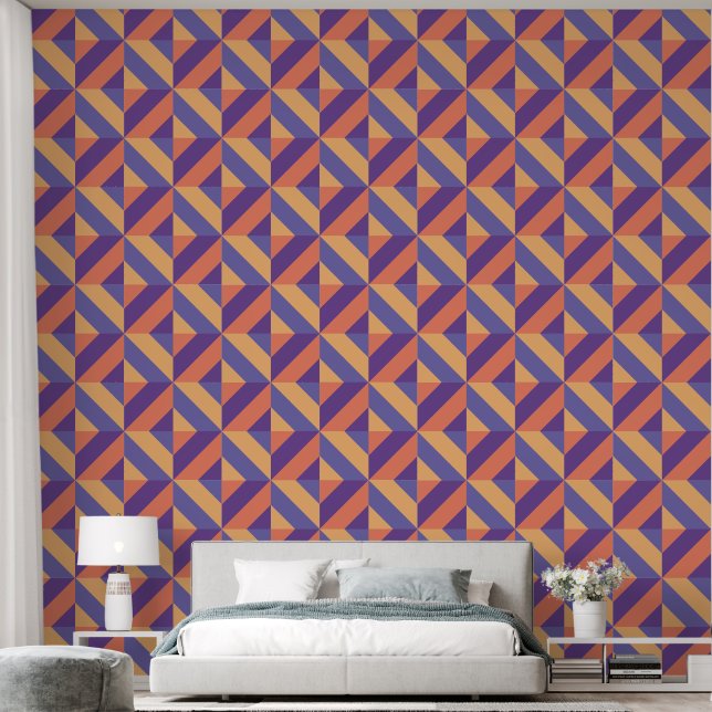 Papier Peint Motif géométrique (Chambre à coucher)