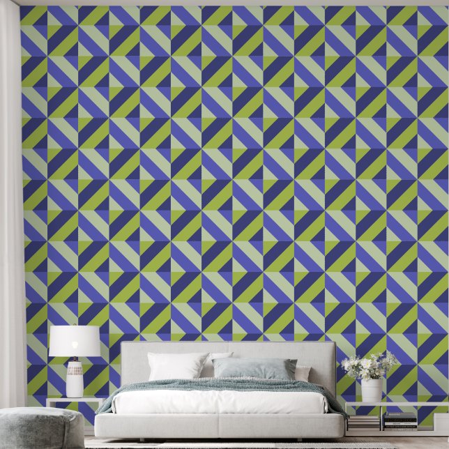 Papier Peint Motif géométrique (Chambre à coucher)