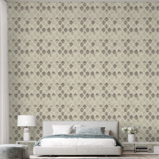 Papier Peint Motif géométrique élégant inspiré par la dentelle
