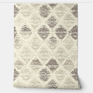 Papier Peint Motif géométrique élégant inspiré par la dentelle