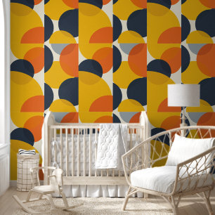 Papier peint Motif géométrique Gras - Formes moder