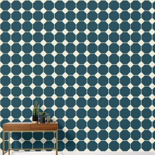 Papier Peint Motif hexagonal
