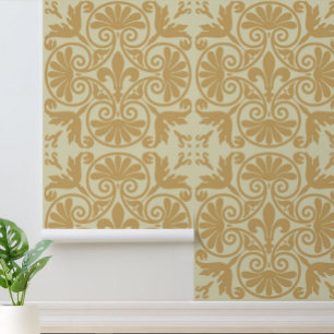 Papier Peint Motif médiéval Fleur De Lis